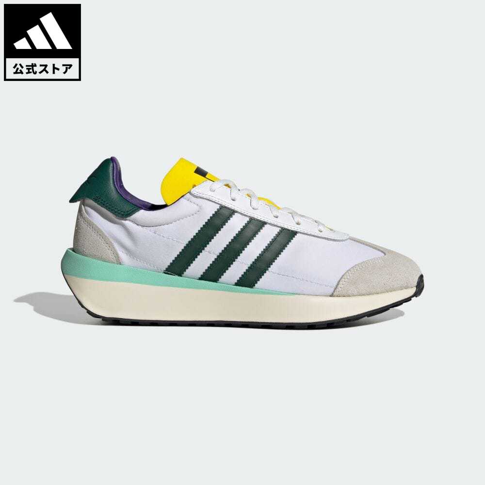 【20 OFFクーポン対象 5/9 10:00〜5/13 23:59】【公式】アディダス adidas 返品可 カントリー XLG / Country XLG オリジナルス メンズ レディース シューズ 靴 スニーカー 白 ホワイト IF8118 ローカット 厚底スニーカー atzk