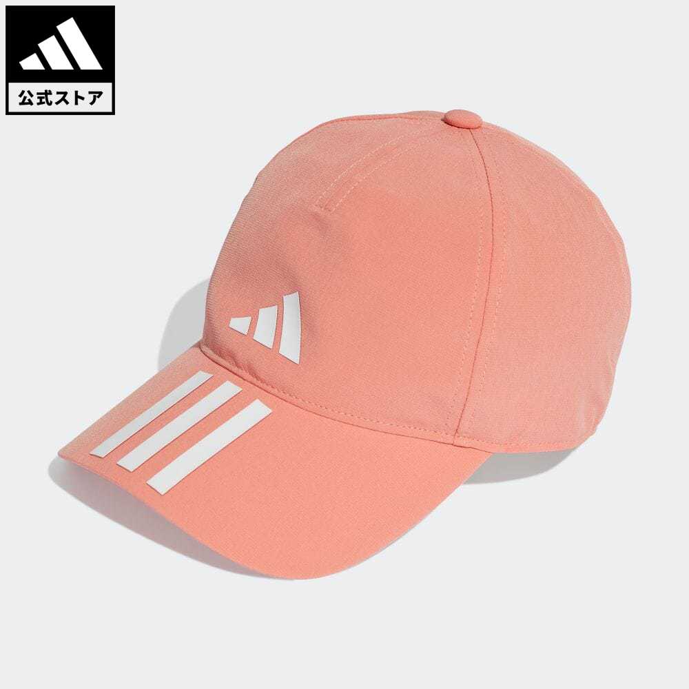 【公式】アディダス adidas 返品可 ジム・トレーニング スリーストライプス AEROREADY ランニング トレーニング ベースボールキャップ メンズ レディース アクセサリー 帽子 キャップ 赤 レッド II3506 p0324のサムネイル