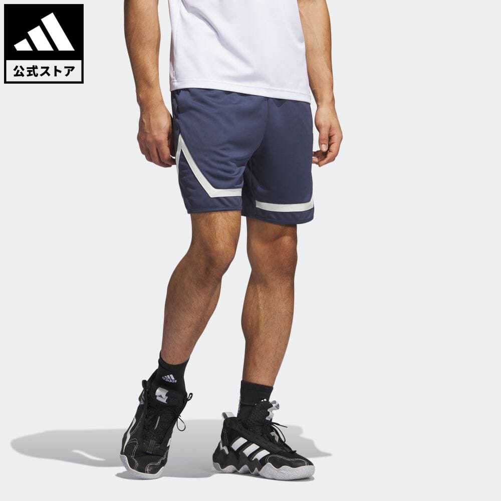 ウエア 【20%OFFクーポン対象 5/9 10:00〜5/13 23:59】【公式】アディダス adidas 返品可 バスケットボール アディダス プロ ブロックショーツ メンズ ウェア・服 ボトムス ハーフパンツ 青 ブルー IL2246