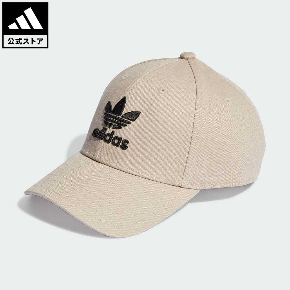 【公式】アディダス adidas 返品可 トレフォイル ベースボールキャップ オリジナルス メンズ レディース アクセサリー 帽子 キャップ ベージュ IL4845 rabtyのサムネイル