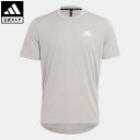 アディダス トップス メンズ 【公式】アディダス adidas 返品可 ジム・トレーニング M PL T メンズ ウェア・服 トップス Tシャツ グレー GM2121 半袖