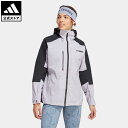 【公式】アディダス adidas 返品可 アウトドア テレックス Xploric RAIN. RDY ハイキングジャケット アディダス テレックス レディース ウェア・服 アウター ジャケット 紫 パープル HM4079 上着