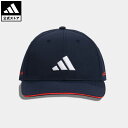 【公式】アディダス adidas 返品可 ゴルフ サイドロゴ キャップ メンズ アクセサリー 帽子 キャップ 青 ブルー HS4433 Gnot