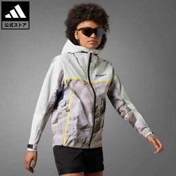 アディダス 【公式】アディダス adidas 返品可 アウトドア ナショナル ジオグラフィック RAIN. RDY ジャケット アディダス テレックス レディース ウェア・服 アウター ジャケット 白 ホワイト IC1991 上着