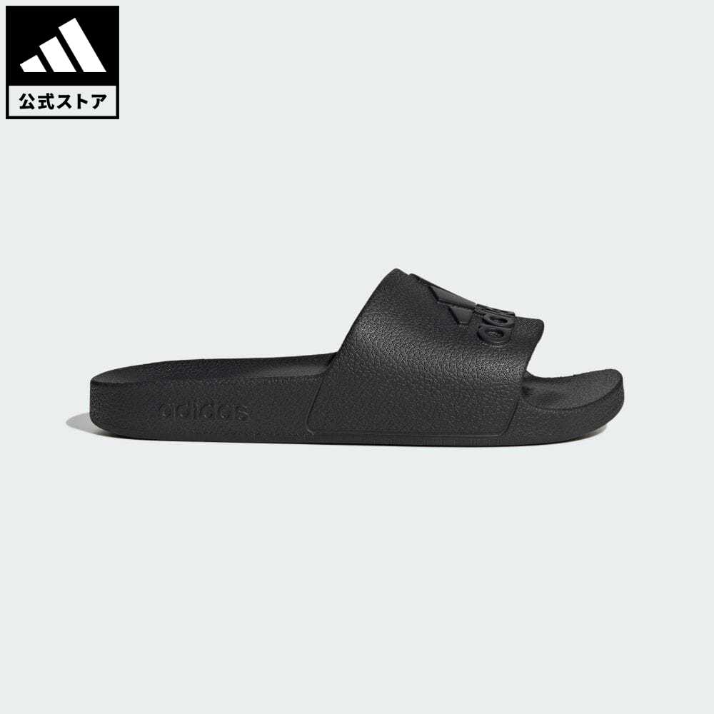 アディダス サンダル レディース 【公式】アディダス adidas 返品可 アディレッタ アクア サンダル / Adilette Aqua Slides スポーツウェア メンズ レディース シューズ・靴 サンダル Slide / スライド 黒 ブラック IF7371