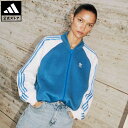 【公式】アディダス adidas 返品可 アディカラー クラシックス オーバーサイズ SST トラックトップ（ジャージ） オリジナルス レディース ウェア 服 トップス ジャージ 青 ブルー II0718 rabty stan_smith_bv 上着