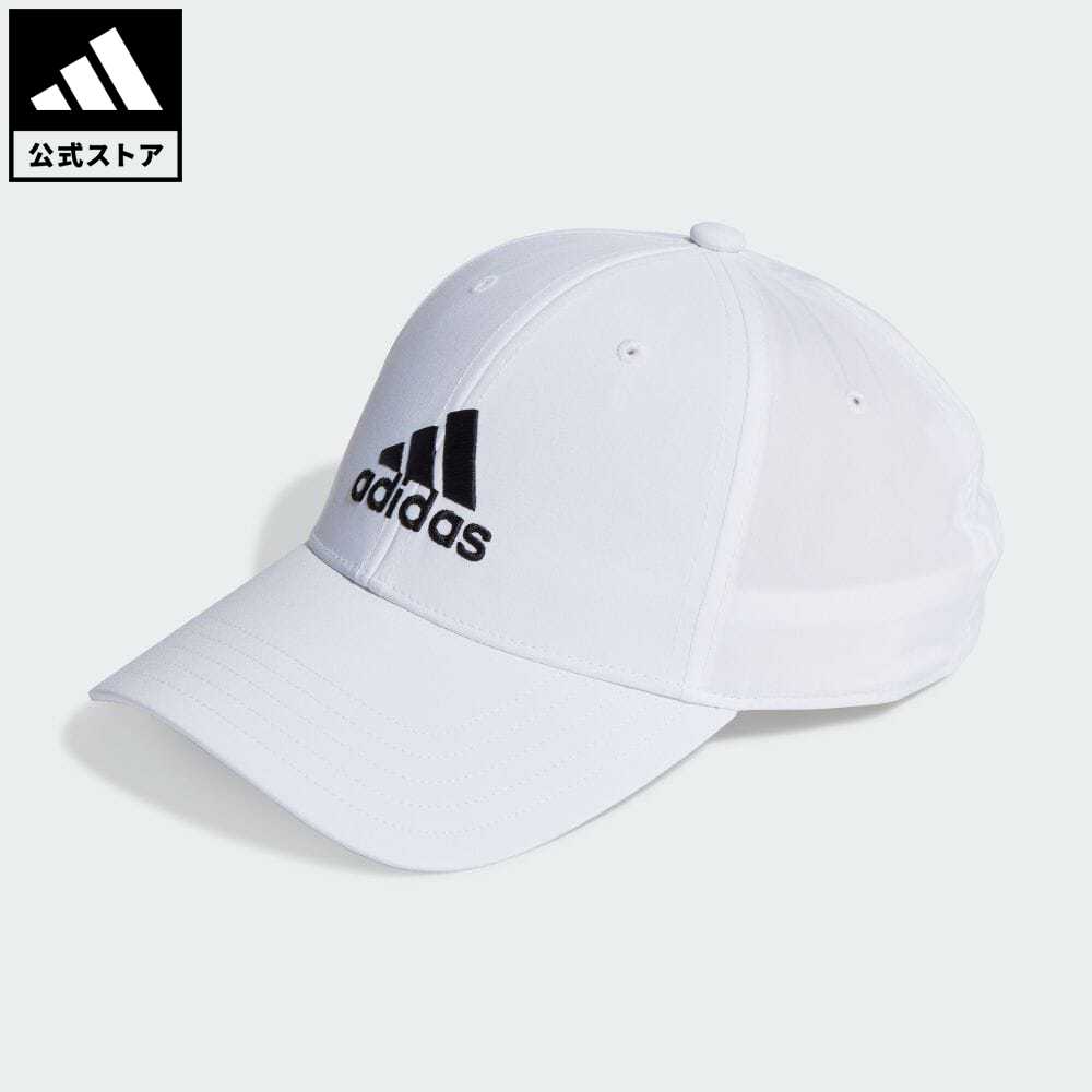 【公式】アディダス adidas 返品可 刺しゅうロゴ 軽量ベースボールキャップ メンズ レディース アクセサリー 帽子 キャップ 白 ホワイト II3552