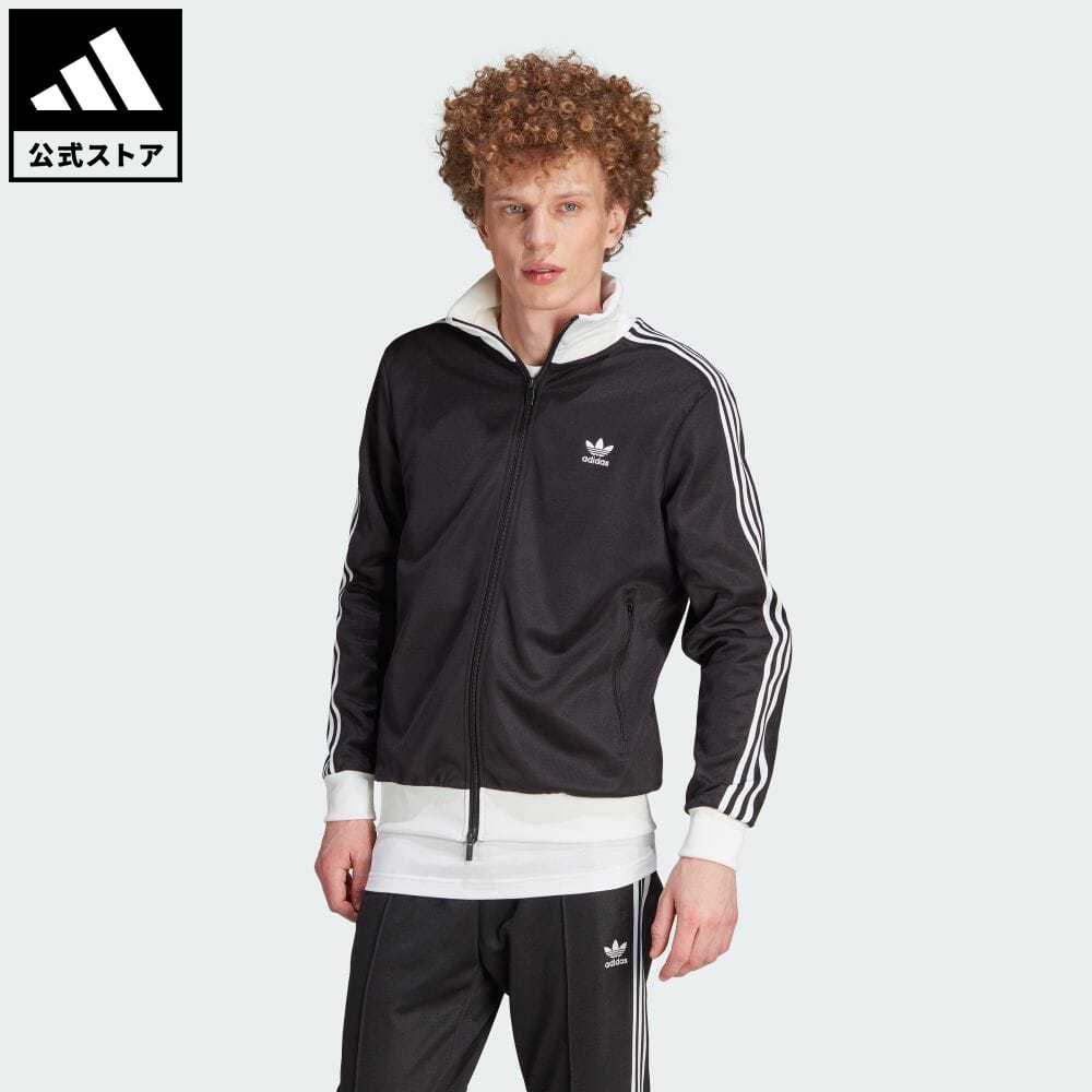 アディダス adidas 返品可 アディカラー クラシックス ベッケンバウアー トラックトップ（ジャージ） オリジナルス メンズ ウェア・服 トップス ジャージ 黒 ブラック II5763 上着