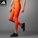 アディダス 【公式】アディダス adidas 返品可 ジム・トレーニング Lift Your Mind テックフィット 7/8丈レギンス レディース ウェア・服 ボトムス タイツ・レギンス オレンジ IN1861 フィットネスウェア スポーツウェア レギンス