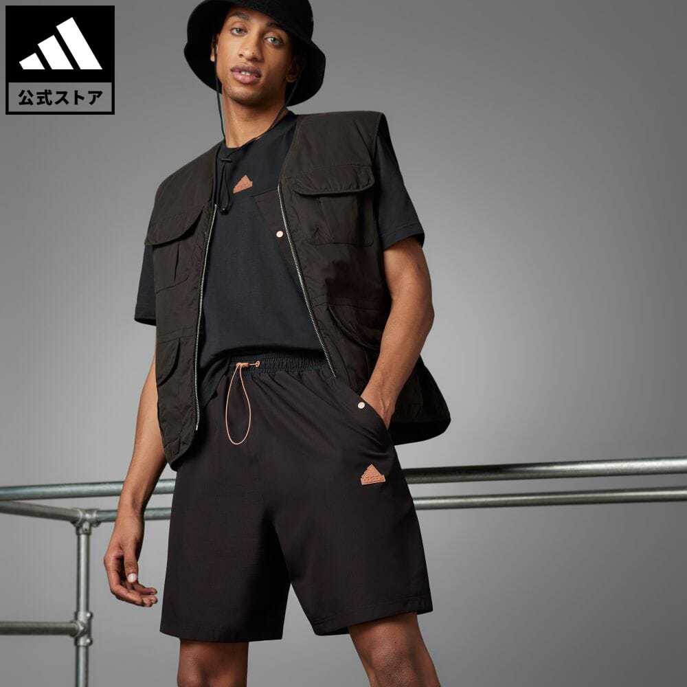 【公式】アディダス adidas 返品可 Lift Your Mind ショーツ スポーツウェア メンズ ウェア・服 ボトムス ハーフパンツ 黒 ブラック IP3730 p1204のサムネイル