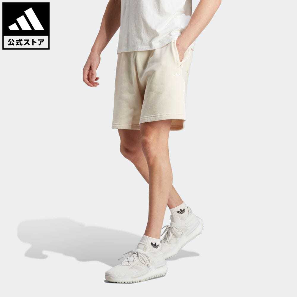 【公式】アディダス adidas 返品可 アディカラー シーズナル アーカイブ ショーツ オリジナルス メンズ ウェア・服 ボトムス ハーフパンツ ベージュ IM4411