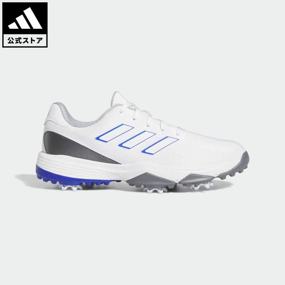 【公式】アディダス adidas 返品可 ゴルフ ジュニア ZG23 キッズ／子供用 シューズ・靴 スポーツシューズ 白 ホワイト GZ2178