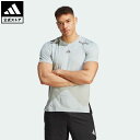 【公式】アディダス adidas 返品可 ジム・トレーニング HEAT. RDY HIIT エレベーテッド トレーニング 半袖Tシャツ メンズ ウェア・服 トップス Tシャツ グレー IB3467 半袖