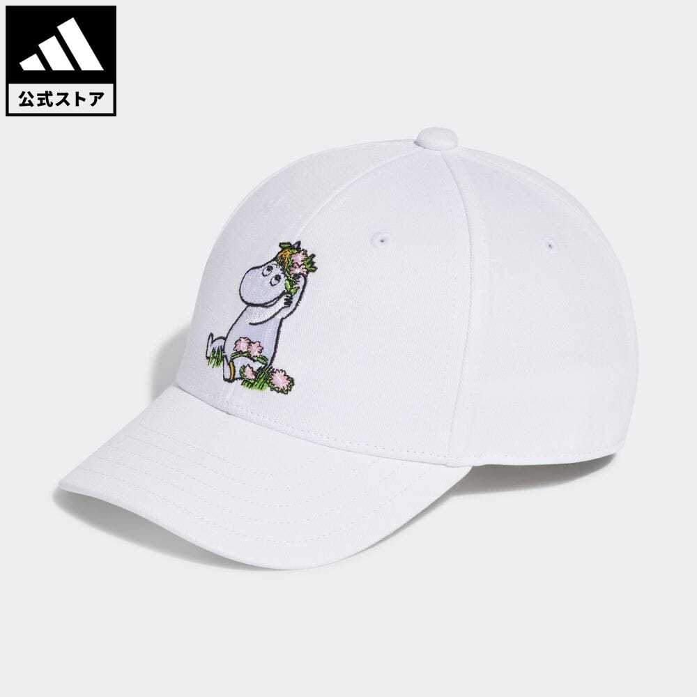 【公式】アディダス adidas 返品可 アディダス オリジナルス × ムーミン ベースボールキャップ オリジナルス キッズ／子供用 アクセサリー 帽子 キャップ 白 ホワイト IB9256のサムネイル