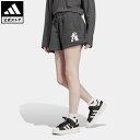 【公式】アディダス adidas 返品可 アディダス オリジナルス × ムーミン スウェットショーツ オリジナルス レディース ウェア 服 ボトムス スウェット（トレーナー） ハーフパンツ グレー IB9963