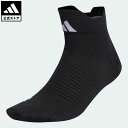 【公式】アディダス adidas 返品可 ジム・トレーニング パフォーマンス デザインド フォー スポーツ アンクルソックス メンズ レディース アクセサリー ソックス・靴下 アンクルソックス 黒 ブラック IC9525