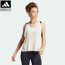 【公式】アディダス adidas 返品可 ジム トレーニング パワー AEROREADY タンクトップ レディース ウェア 服 トップス タンクトップ ベージュ IM2698 トップス streng strength