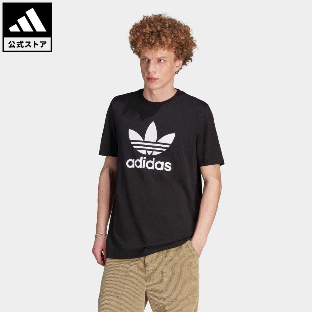 アディダス adidas 返品可 アディカラー クラシックス トレフォイルTシャツ オリジナルス メンズ ウェア・服 トップス Tシャツ 黒 ブラック IM4410 半袖 p0517