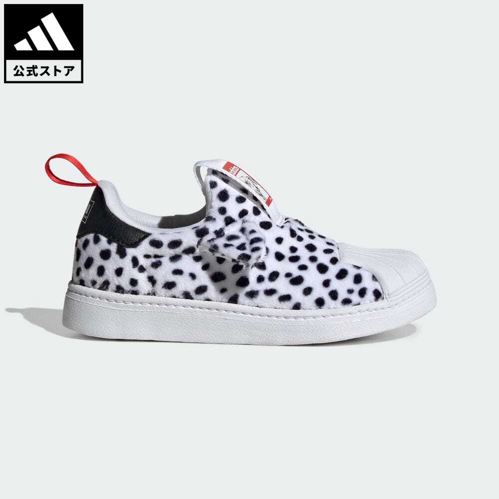 【公式】アディダス adidas 返品可 アディダス オリジナルス × ディズニー 101匹わんちゃん SST 360 キッズ / adidas Originals × Disney 101 Dalmatians SST 360 Kid オリジナルス キッズ／子供用 シューズ・靴 スニーカー 白 ホワイト ID9712 ローカットのサムネイル