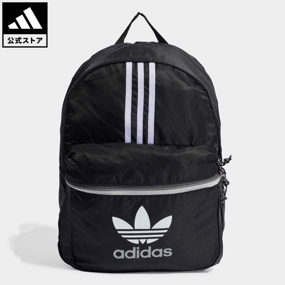 【1,000円OFFクーポン対象 12/4 20:00〜12/11 01:59】【公式】アディダス adidas 返品可 アディカラー アーカイブ バックパック オリジナルス メンズ レディース アクセサリー バッグ・カバン バックパック/リュックサック 黒 ブラック IJ0767 リュック p1204のサムネイル