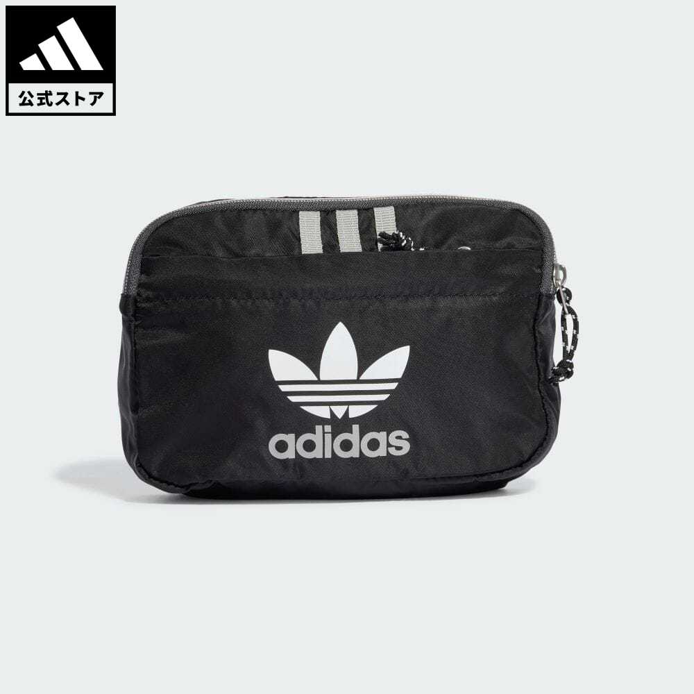 【20%OFFクーポン対象 5/9 10:00〜5/13 23:59】【公式】アディダス adidas 返品可 アディカラー アーカイブ ウエストバッグ オリジナルス メンズ レディース アクセサリー バッグ・カバン ウエストバッグ(ウエストポーチ) 黒 ブラック IJ0768 ウエストポーチ ボディバッグ