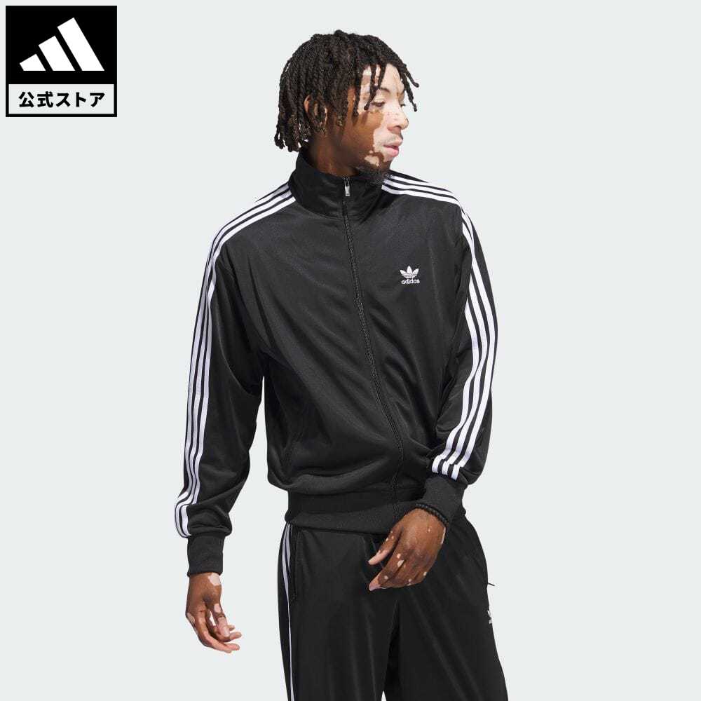 【公式】アディダス adidas 返品可 アディカラー クラシックス ファイヤーバード トラックトップ（ジャージ） オリジナルス メンズ ウェア・服 トップス ジャージ 黒 ブラック IJ7058 p1004