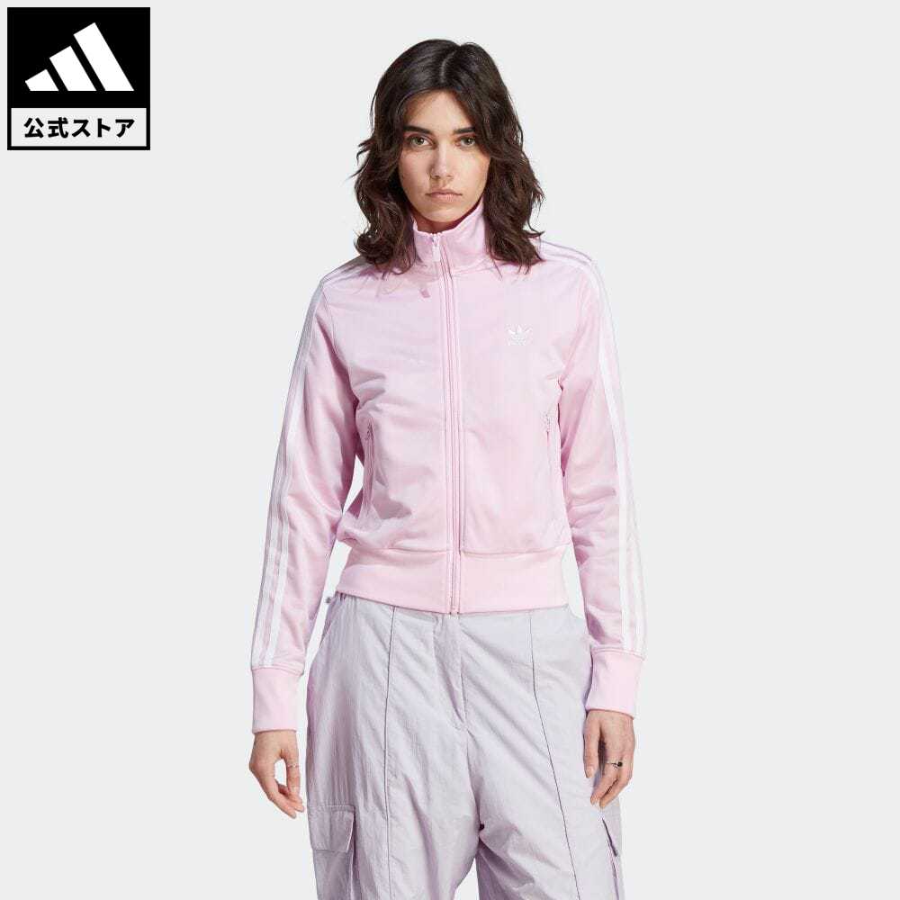 【公式】アディダス adidas 返品可 アディカラー クラシックス ファイヤーバード トラックトップ（ジャージ） オリジナルス レディース ウェア・服 トップス ジャージ ピンク IK6615 上着のサムネイル