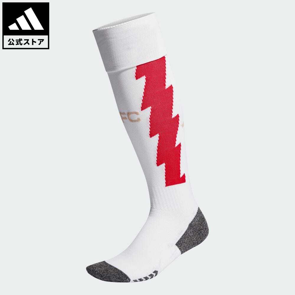 アクセサリー 【公式】アディダス adidas 返品可 サッカー アーセナル 23/24 ホーム ソックス メンズ レディース アクセサリー ソックス・靴下 ニーソックス 白 ホワイト HR6941 p0517