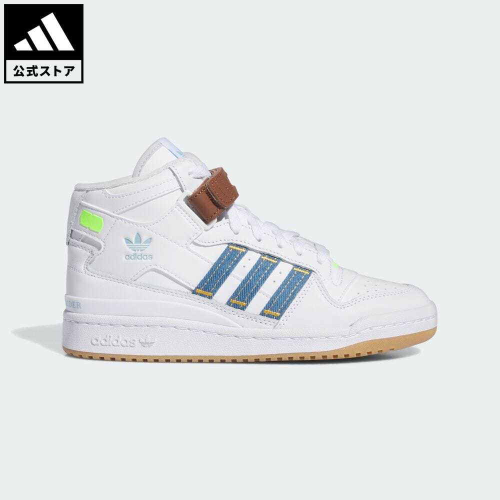 アディダス 【20%OFFクーポン対象 5/9 10:00〜5/13 23:59】【公式】アディダス adidas 返品可 フォーラム ミッド × KSENIASCHNAIDER / Forum Mid x KSENIASCHNAIDER オリジナルス レディース シューズ・靴 スニーカー 白 ホワイト IF7714 ミドルカット