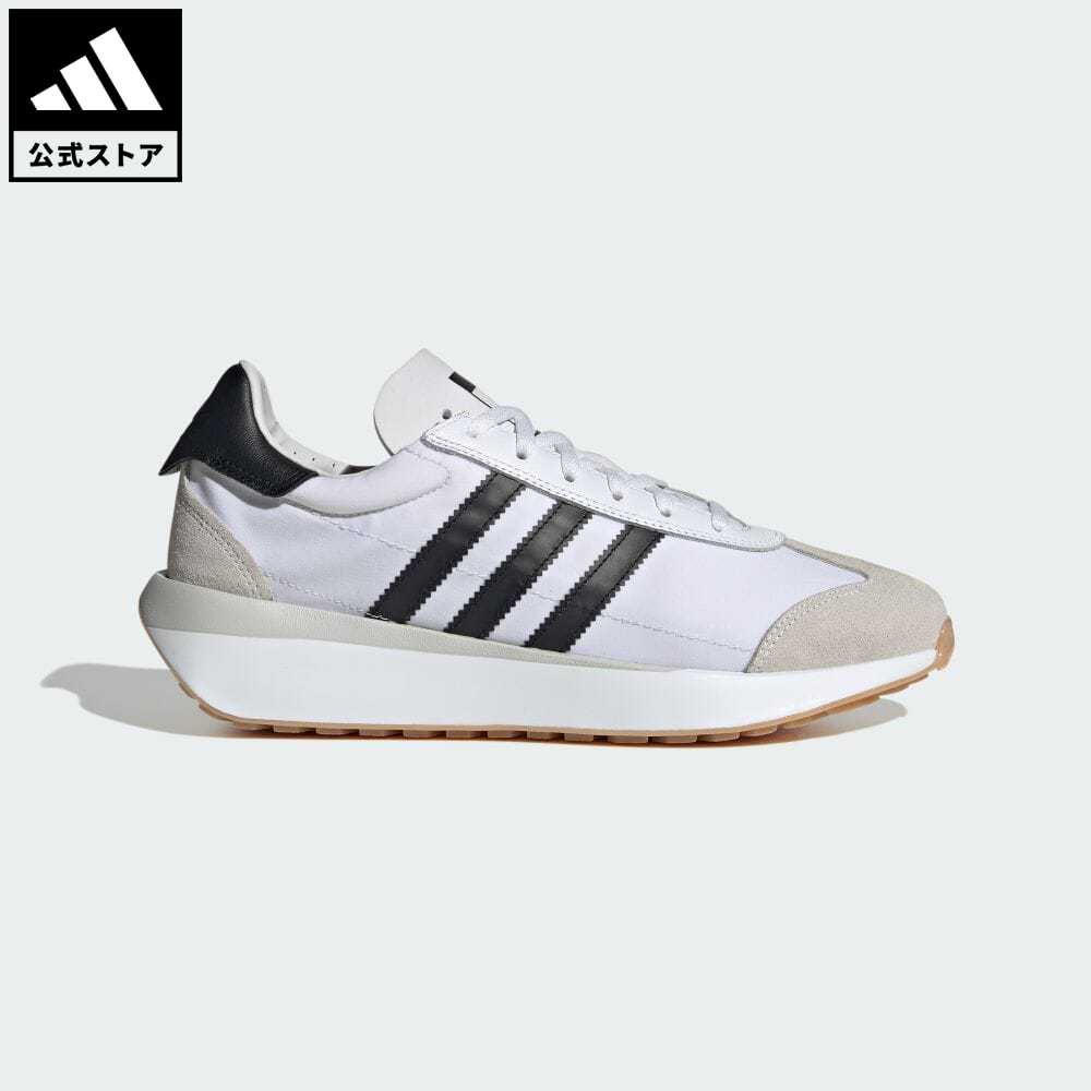 【公式】アディダス adidas 返品可 カントリー XLG / Country XLG オリジナルス メンズ レディース シューズ 靴 スニーカー 白 ホワイト IF8405 ローカット 厚底スニーカー atzk