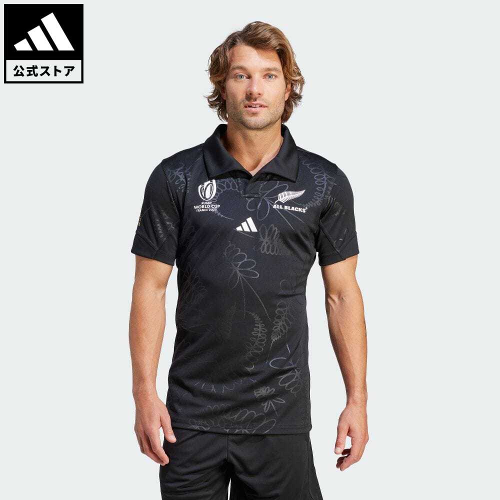 【1,000円OFFクーポン対象 09/04 20:00〜09/11 01:59】【公式】アディダス adidas 返品可 ラグビー オールブラックス ラグビー パフォーマンス ホームジャージー メンズ ウェア・服 トップス ユニフォーム 黒 ブラック IK7130 ポイント20倍対象のサムネイル