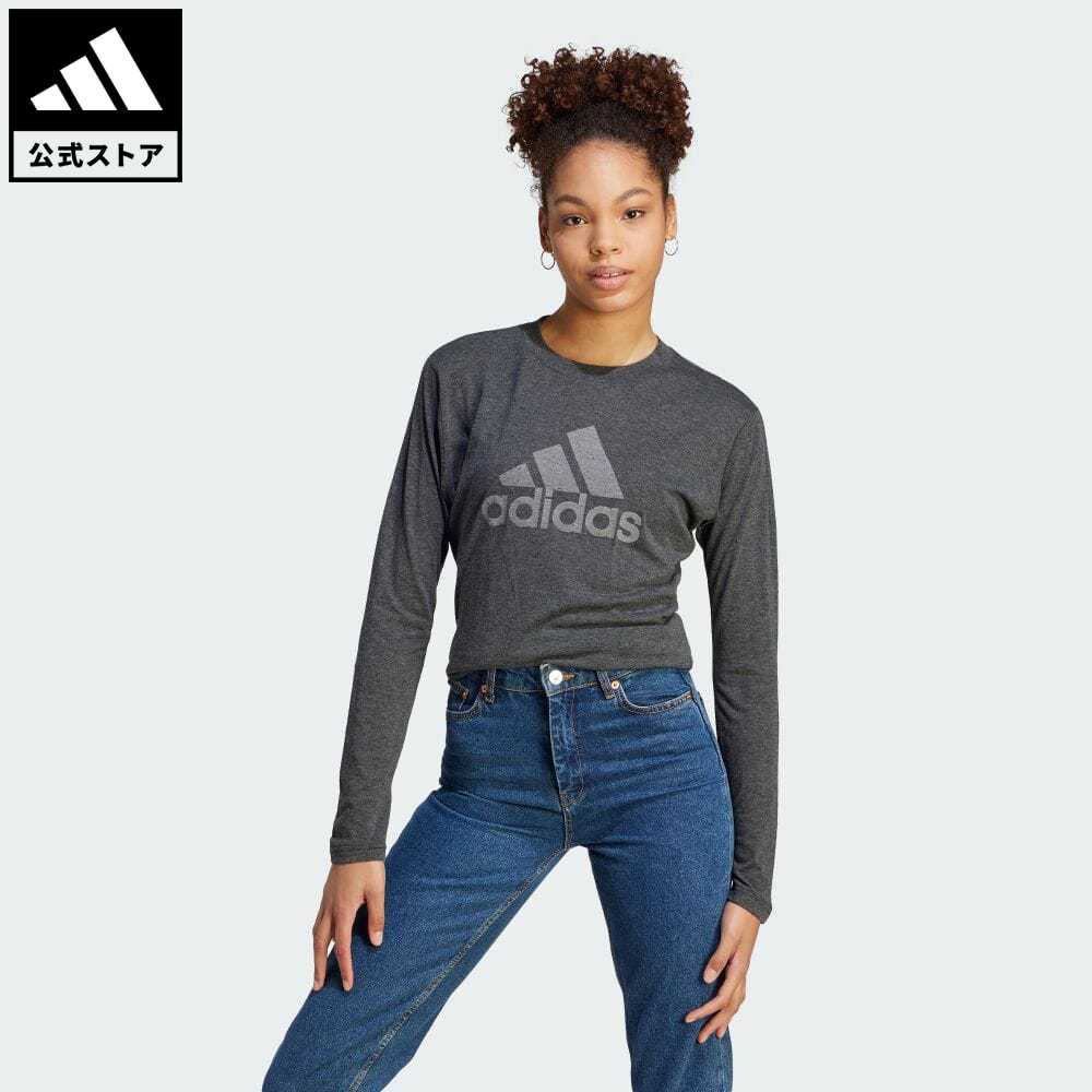 【公式】アディダス adidas 返品可 フューチャーアイコン ウィナーズ 3 長袖Tシャツ スポーツウェア レディース ウェア・服 トップス Tシャツ IM2433 ロンt