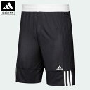 【公式】アディダス adidas 返品可 バスケットボール 子供用 3G スピード リバーシブル ショーツ 3G Speed Reversible Shorts メンズ レディース ウェア 服 ボトムス ハーフパンツ 黒 ブラック DX6379