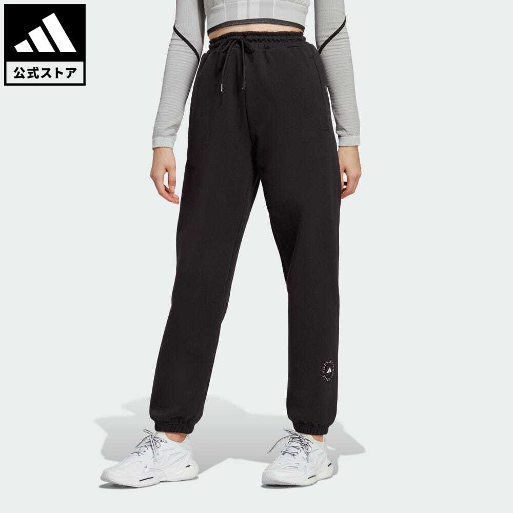 楽天adidas Online Shop 楽天市場店【公式】アディダス adidas 返品可 adidas by Stella McCartney スウェットパンツ バイ ステラ マッカートニー レディース ウェア・服 ボトムス スウェット（トレーナー） パンツ 黒 ブラック HR2208 スウェット notp