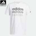 【公式】アディダス adidas 返品可 マルチリニア スポーツウェア グラフィック半袖Tシャツ スポーツウェア メンズ ウェア 服 トップス Tシャツ 白 ホワイト HS2522 半袖