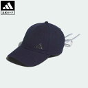 アディダス 【公式】アディダス adidas 返品可 ゴルフ メタルロゴ リボンキャップ レディース アクセサリー 帽子 キャップ 青 ブルー HY1096