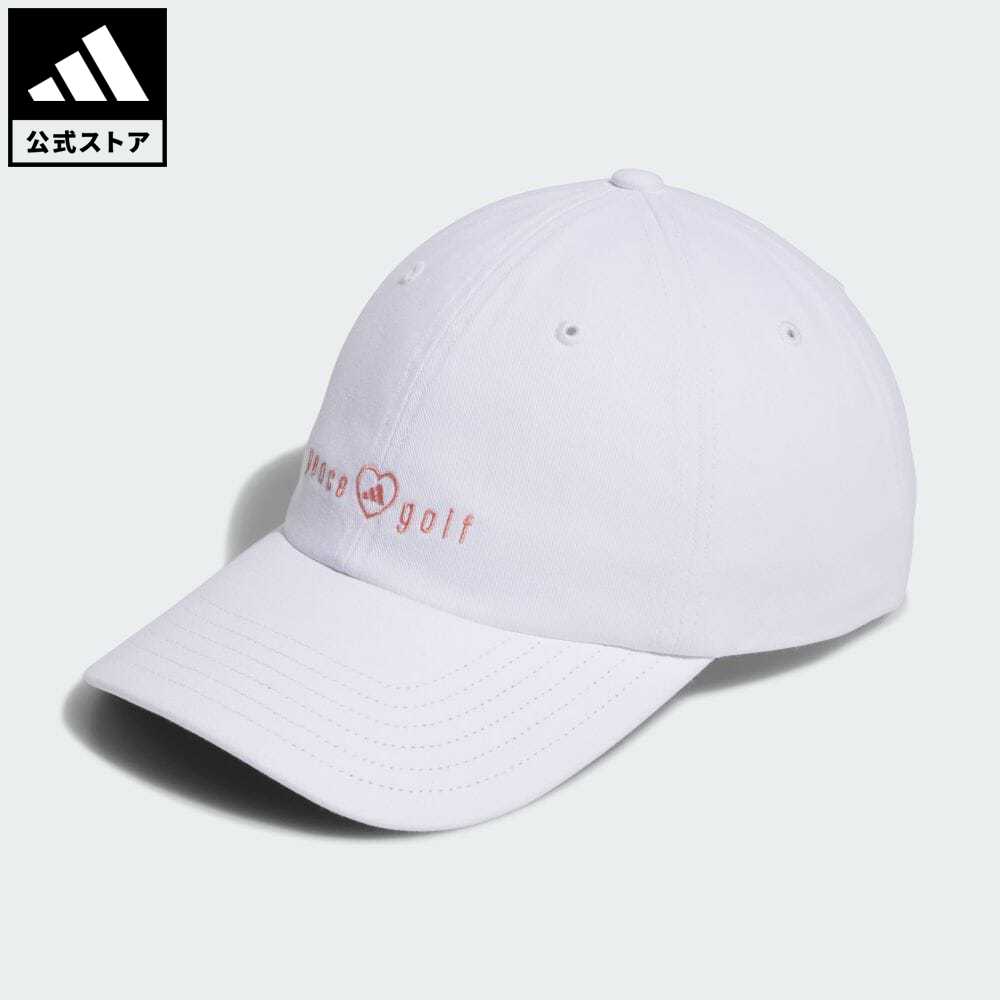 アディダス 【公式】アディダス adidas 返品可 ゴルフ ピースラブ キャップ レディース アクセサリー 帽子 キャップ 白 ホワイト HY1632