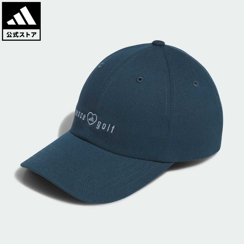 【50%OFF 8/4-8/10】【公式】アディダス adidas 返品可 ゴルフ ピースラブ キャップ レディース アクセサリー 帽子 キャップ 青 ブルー HY6030のサムネイル