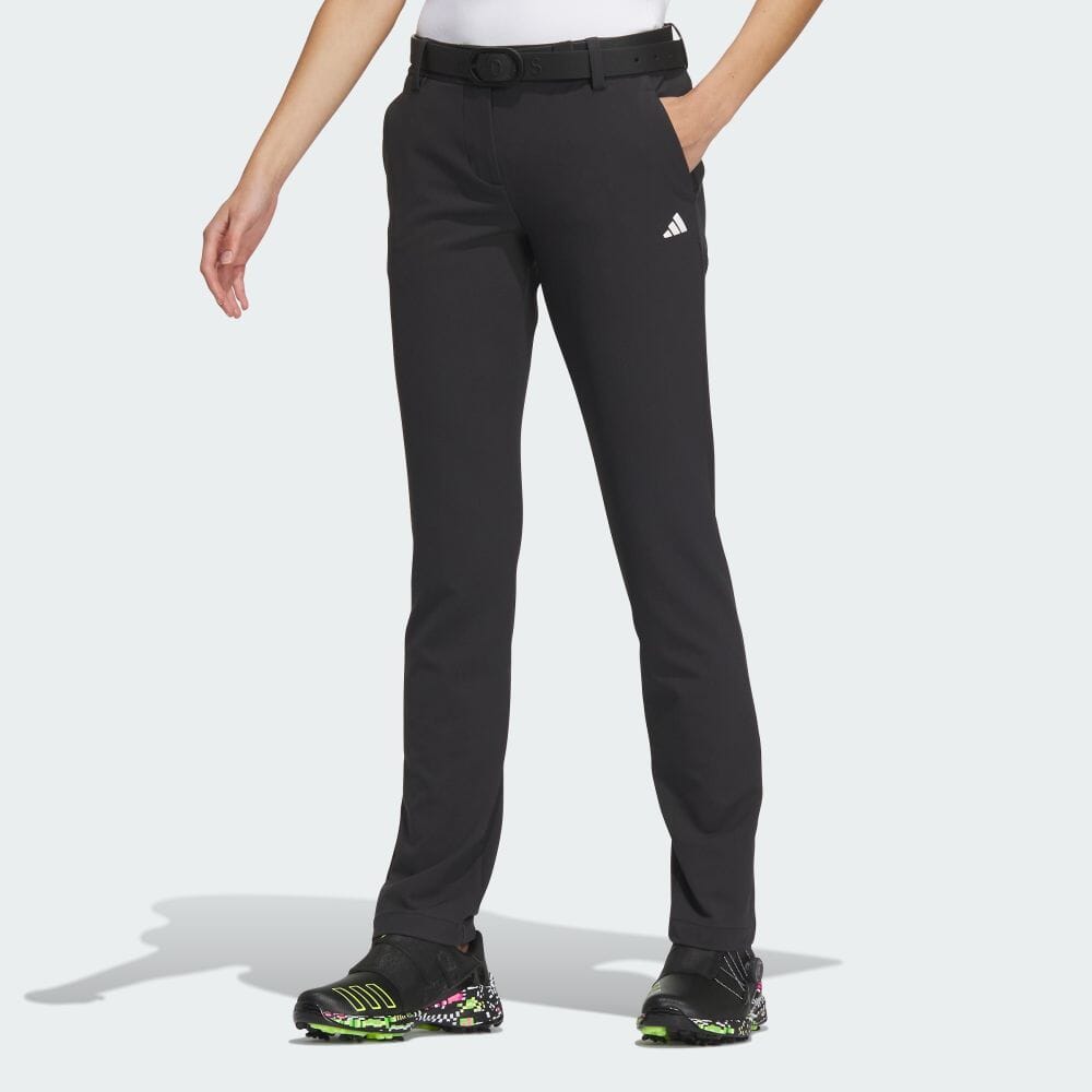 【公式】アディダス adidas 返品可 ゴルフ WIND. RDY EX STRETCH ACTIVE 撥水 フルレングスパンツ レディース ウェア・服 ボトムス パンツ 黒 ブラック HZ6058