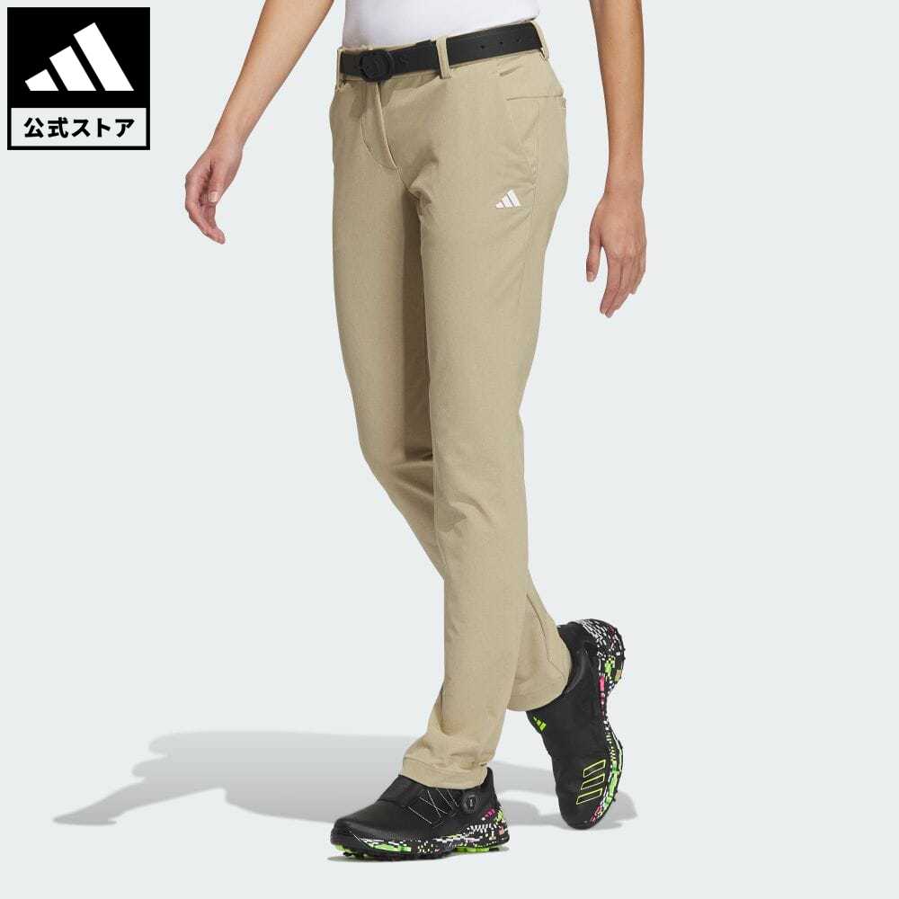 【公式】アディダス adidas 返品可 ゴルフ WIND. RDY EX STRETCH ACTIVE 撥水 フルレングスパンツ レディース ウェア・服 ボトムス パンツ ブラウン HZ6059