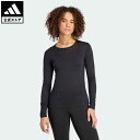 【公式】アディダス adidas 返品可 アウトドア Xperior メリノ 150 ベースレイヤー 長袖Tシャツ アディダス テレックス レディース ウェア・服 トップス Tシャツ 黒 ブラック HZ8557 ロンt