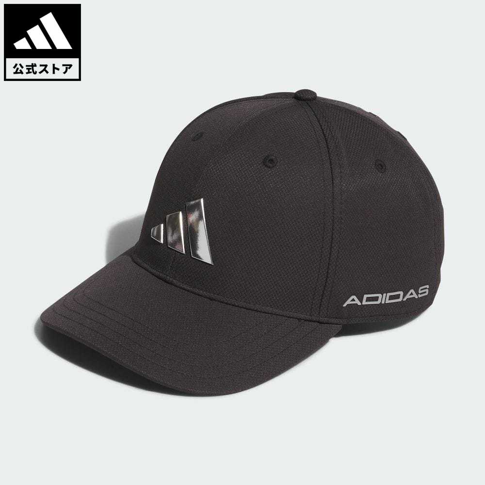 アディダス 【24%OFF 6/4-6/11】【公式】アディダス adidas 返品可 ゴルフ メタルロゴ キャップ メンズ アクセサリー 帽子 キャップ 黒 ブラック IA2629