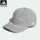 アディダス 【公式】アディダス adidas 返品可 ゴルフ リニアロゴ ツイルキャップ メンズ アクセサリー 帽子 キャップ グレー IA2650