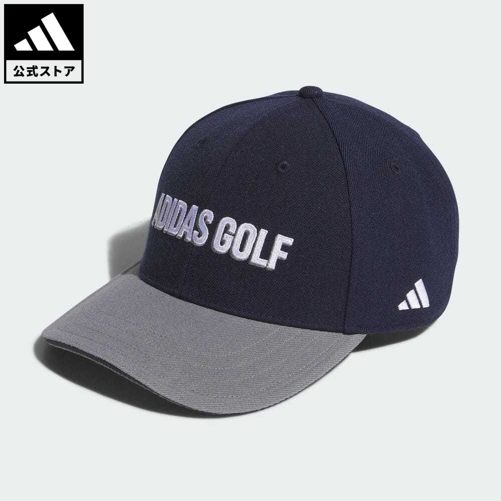 アディダス adidas 返品可 ゴルフ リニアロゴ ツイルキャップ メンズ アクセサリー 帽子 キャップ 青 ブルー IA2651