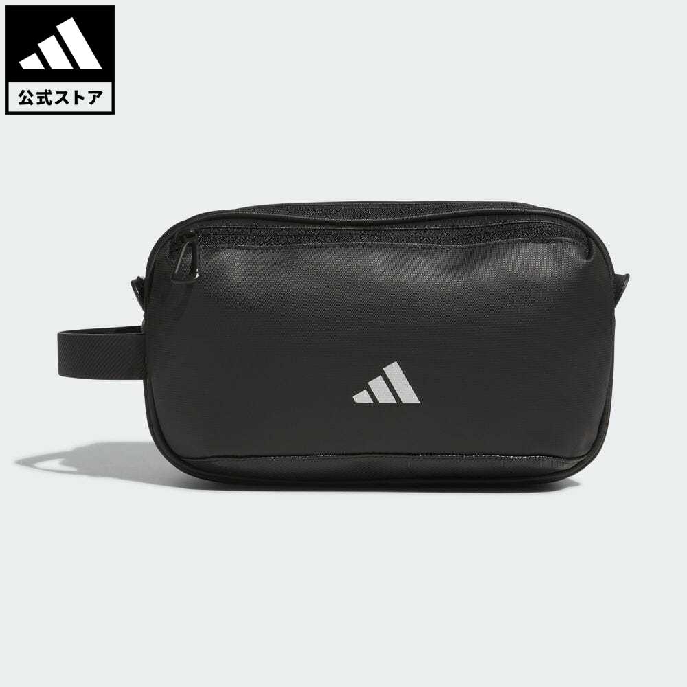 【公式】アディダス adidas 返品可 ゴルフ 合成皮革 ハンドルポーチ メンズ アクセサリー バッグ・カバン ポーチ 黒 ブラック IA2672