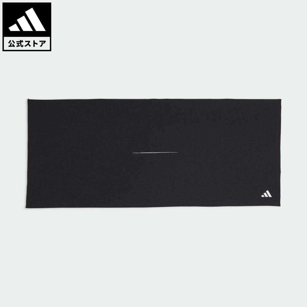 【公式】アディダス adidas 返品可 ゴルフ スリット付き マイクロファイバー クラブタオル メンズ アクセサリー タオル 黒 ブラック IA2696 スポーツタオル