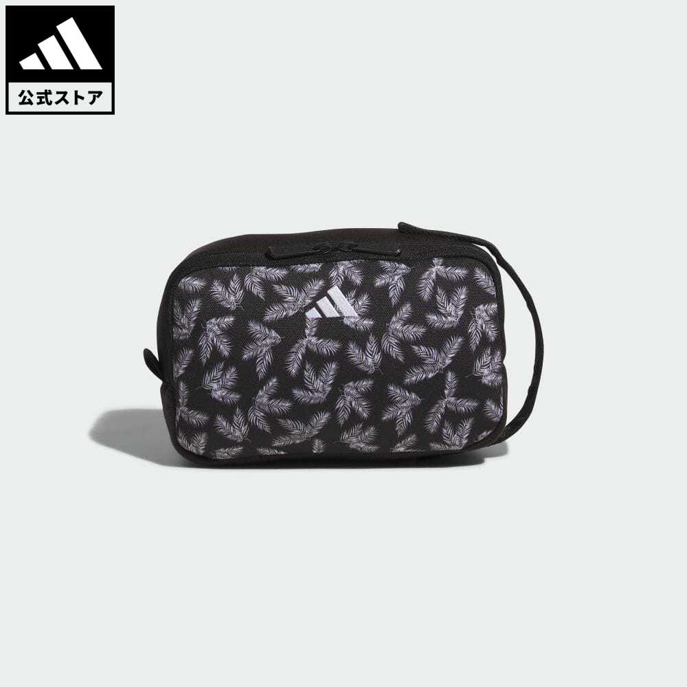 楽天adidas Online Shop 楽天市場店【公式】アディダス adidas 返品可 ゴルフ パームツリー ラウンドポーチ メンズ レディース アクセサリー バッグ・カバン ポーチ 黒 ブラック IA9599
