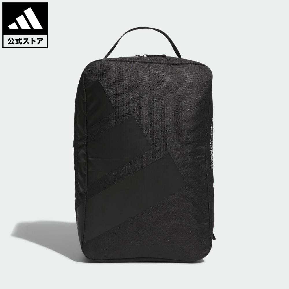 シューズバッグ 【公式】アディダス adidas 返品可 ゴルフ シューズボックス メンズ アクセサリー バッグ・カバン シューズバッグ・シューズケース 黒 ブラック IA9605 シューズケース