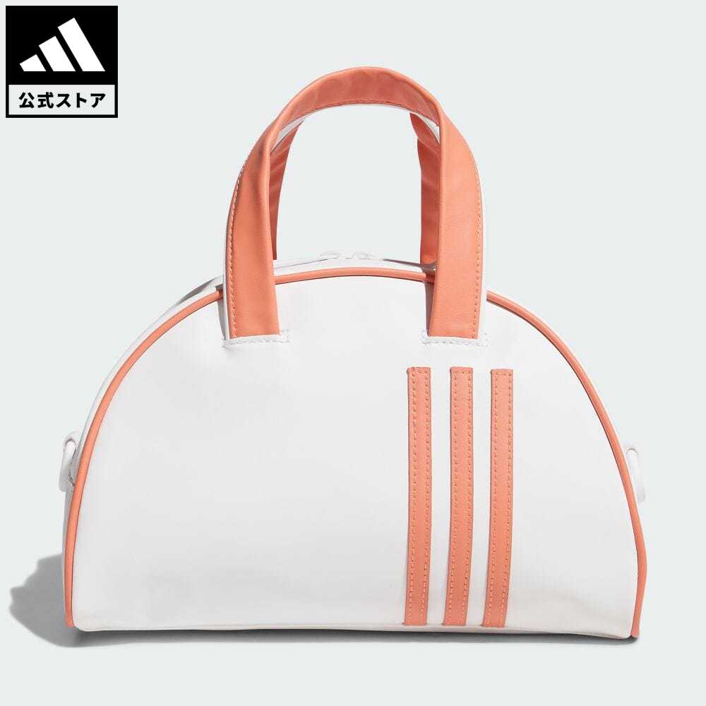 アディダス 【公式】アディダス adidas 返品可 ラッピング不可 ゴルフ スリーストライプス ミニボストンバッグ レディース アクセサリー バッグ・カバン ハンドバッグ 白 ホワイト IA9636