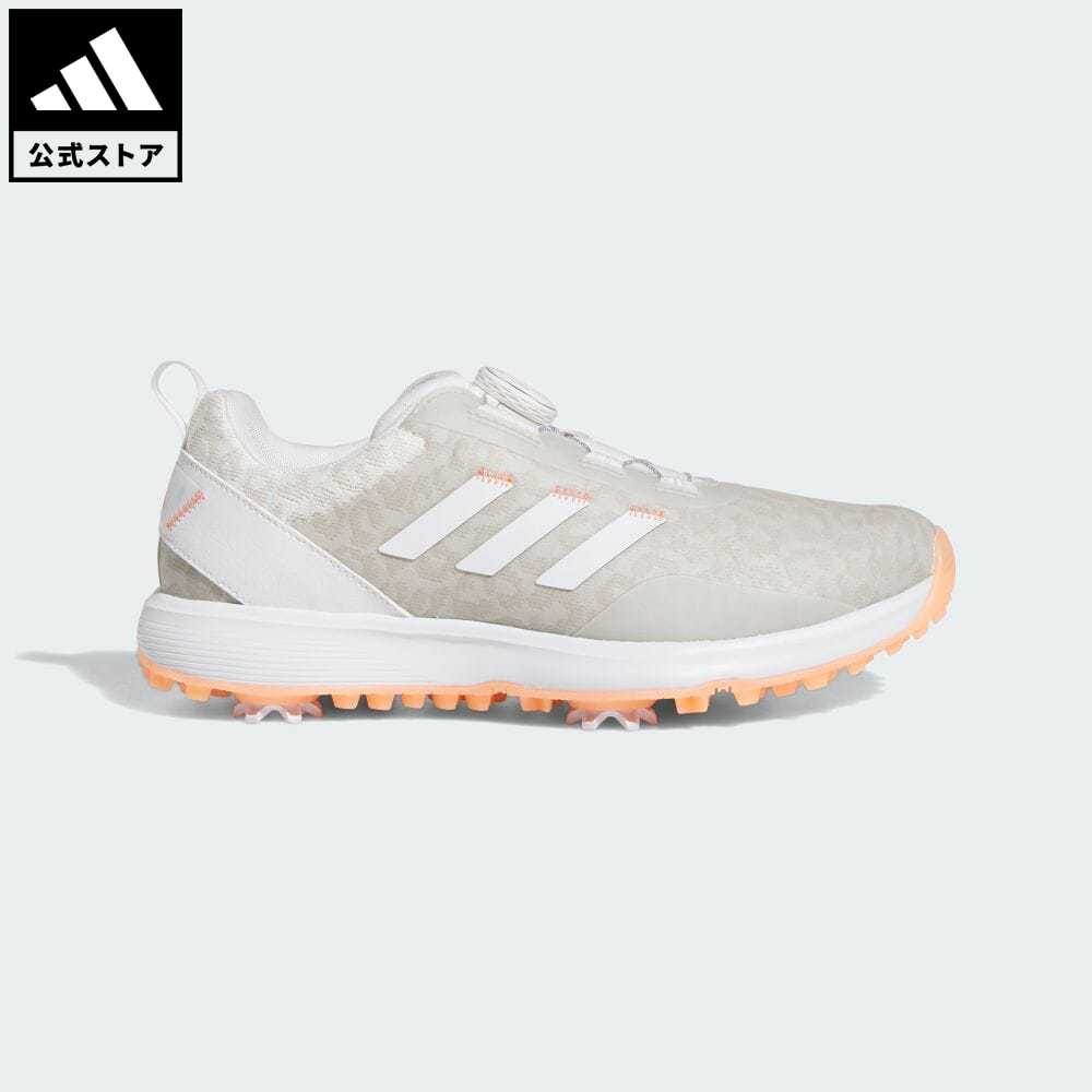 【公式】アディダス adidas 返品可 ゴルフ ウィメンズ S2G ボア 23 レディース シューズ・靴 スポーツシューズ 白 ホワイト GV9434